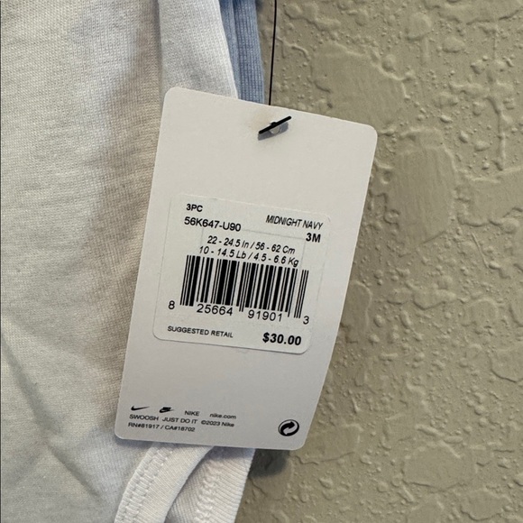 Nike Infant Bodysuit 3 Pack - Picture 4 of 4